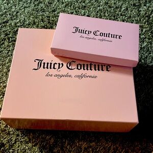 Juicy couture backpack with matching wallet